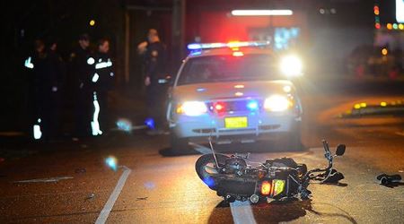 Motorcycle accident